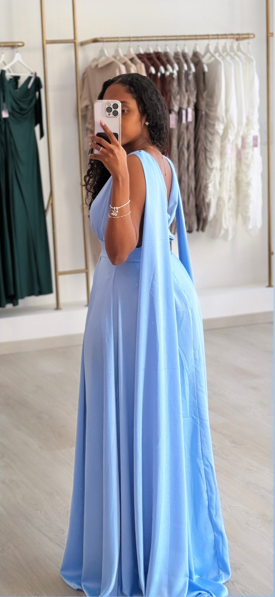 Vestido Josy Azul Bebé