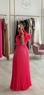Vestido Isa Rosa