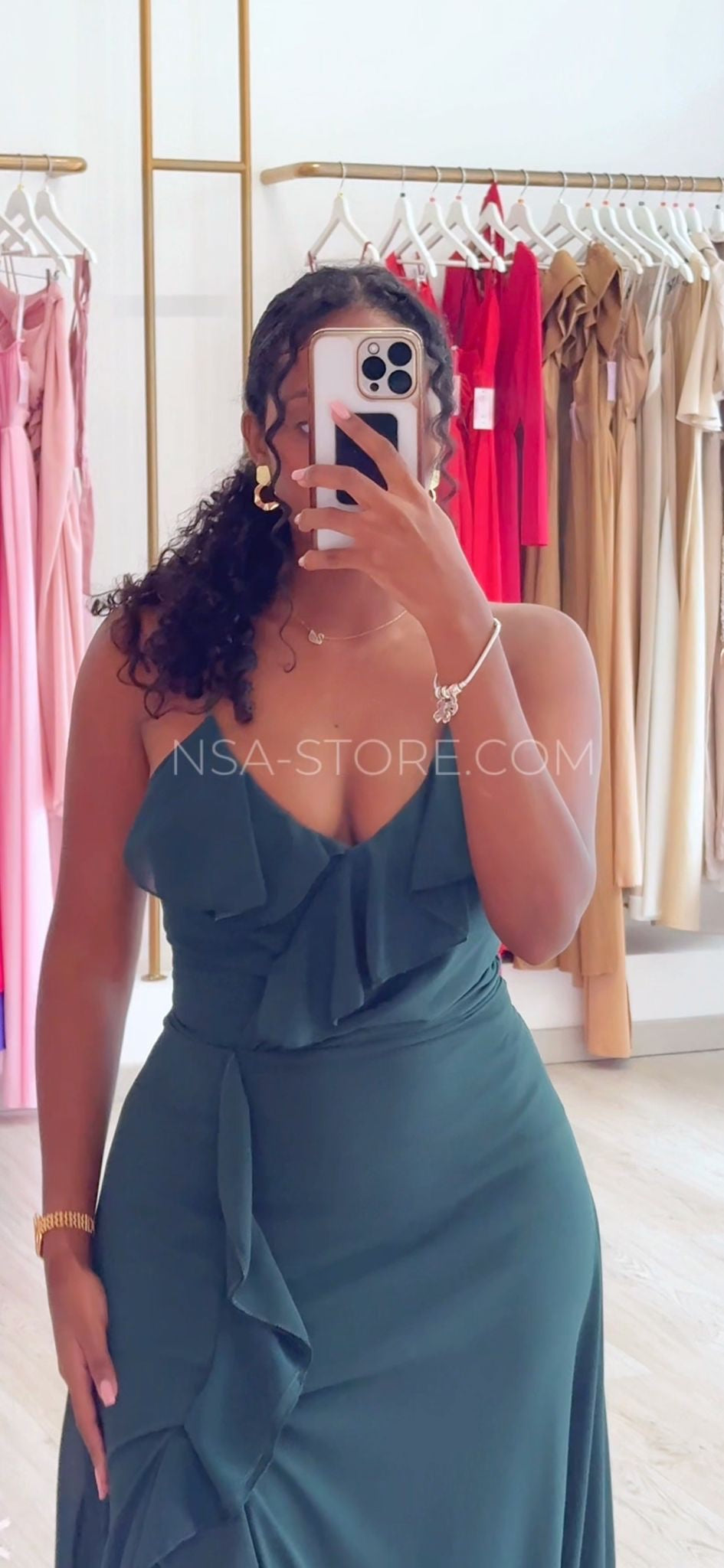 Robe Olívia Vert Militaire