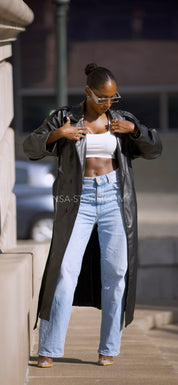 Gabardine Jen Preto