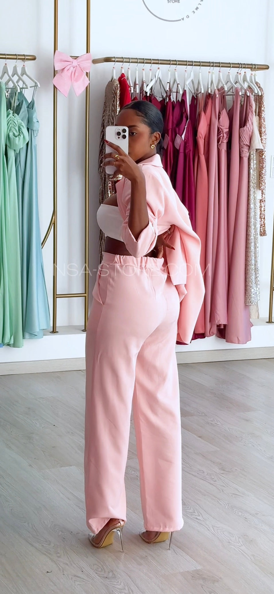 Fato line Rosa bebé