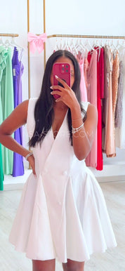 Vestido Laura Branco