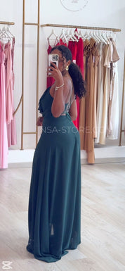 Robe Olívia Vert Militaire