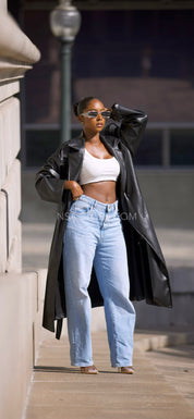 Gabardine Jen Preto