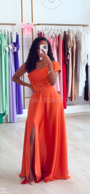 Vestido Indy Terracota