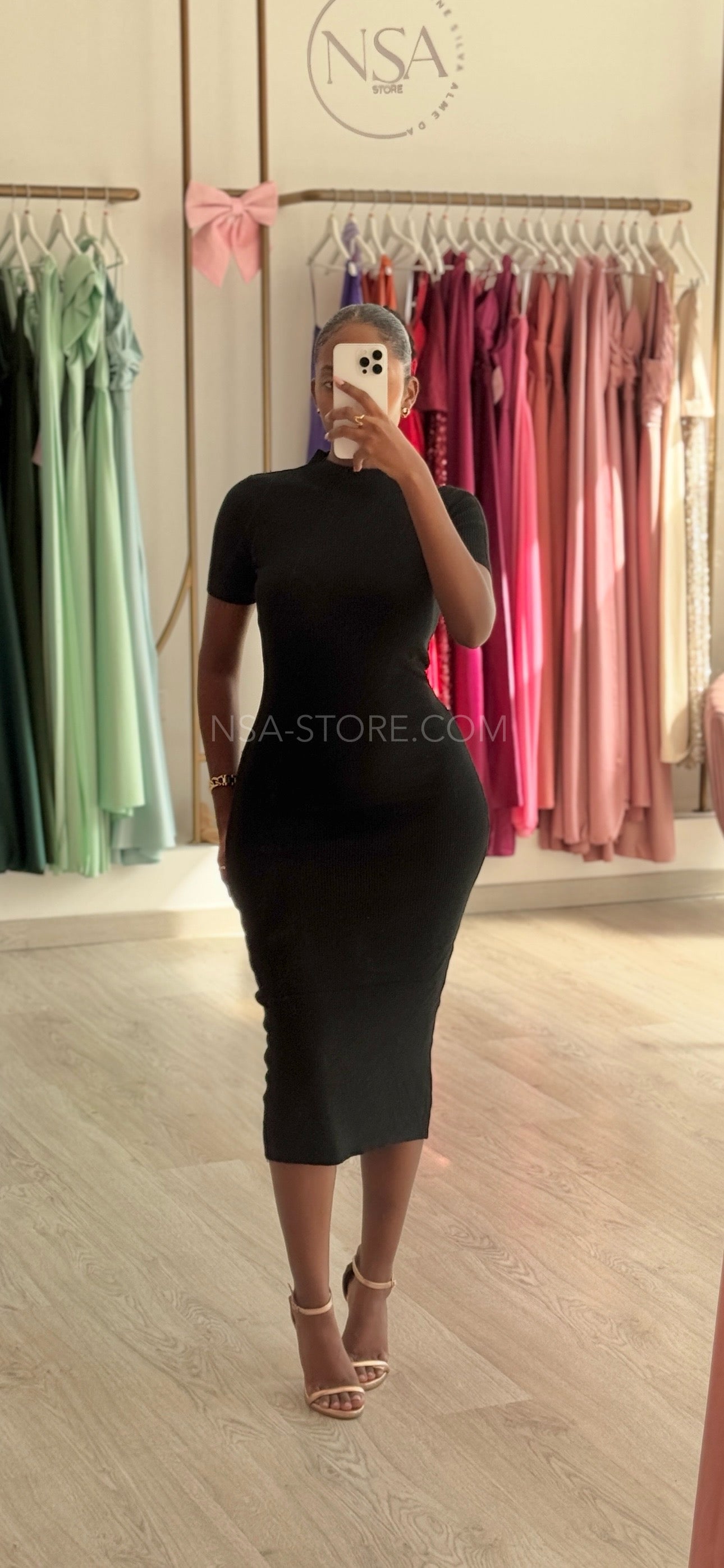 Vestido Mira Preto