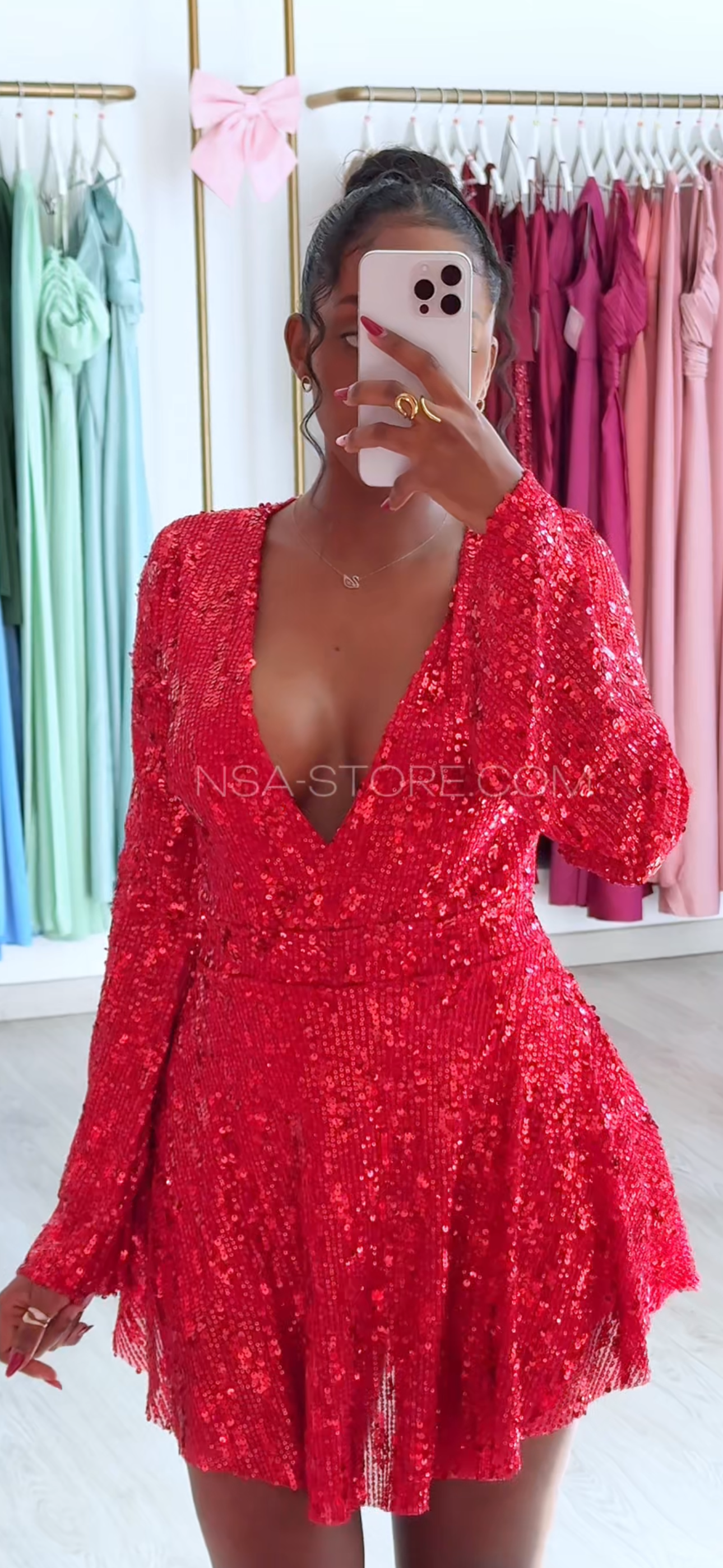 Vestido (macacão) Shelsy Vermelho