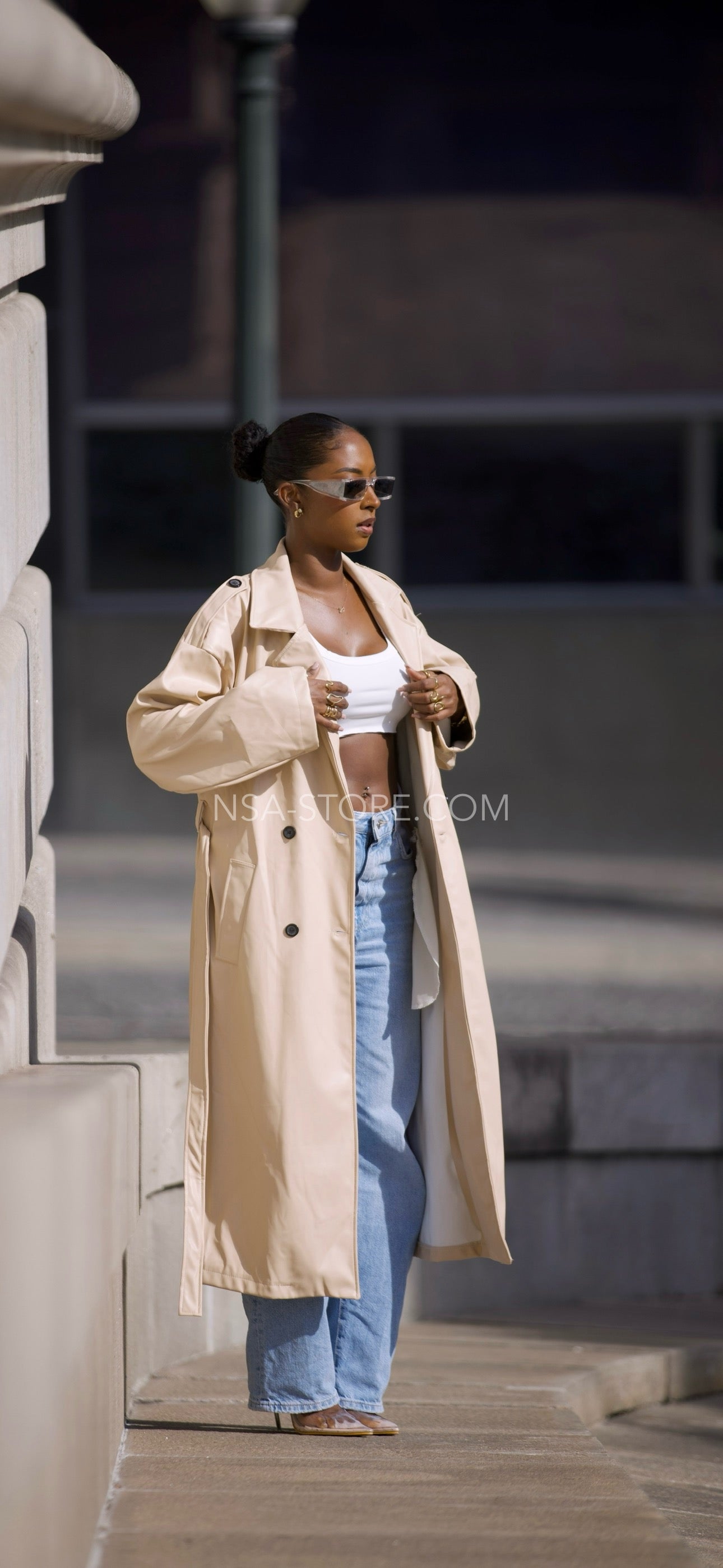 Gabardine Jen Bege