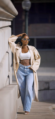 Gabardine Jen Bege