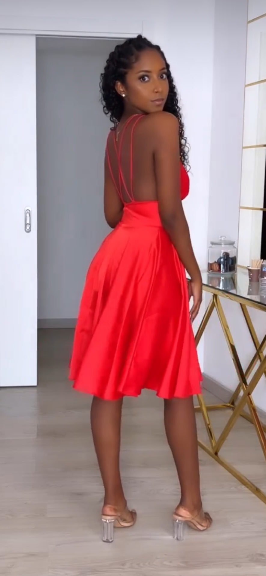 Vestido Corey Vermelho l