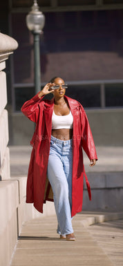 Gabardine Jen Bordô