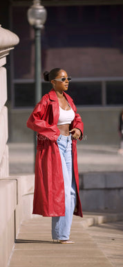 Gabardine Jen Bordô
