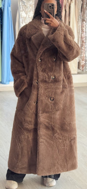 Casaco Lea castanho claro