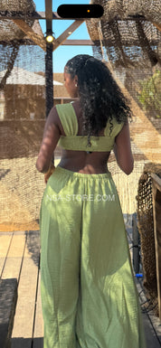 Macacão Olivia verde