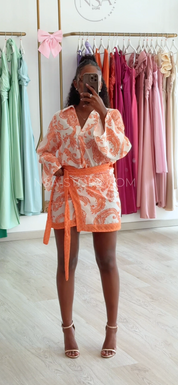 Conjunto Kessy Laranja