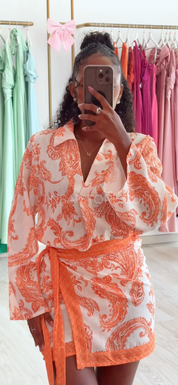 Conjunto Kessy Laranja