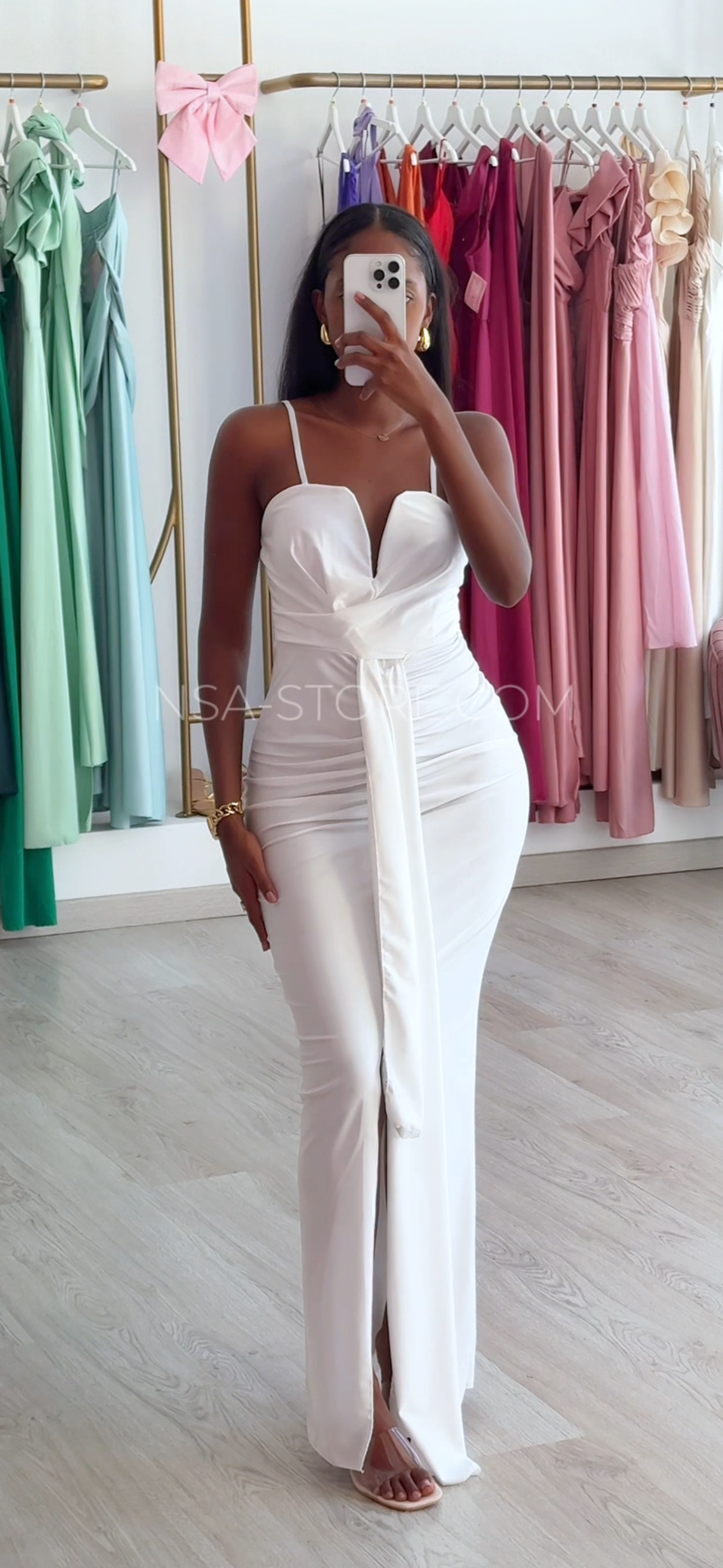 Vestido Ivy Branco