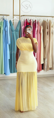 Vestido Vany Amarelo