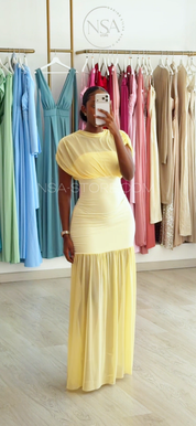 Vestido Vany Amarelo