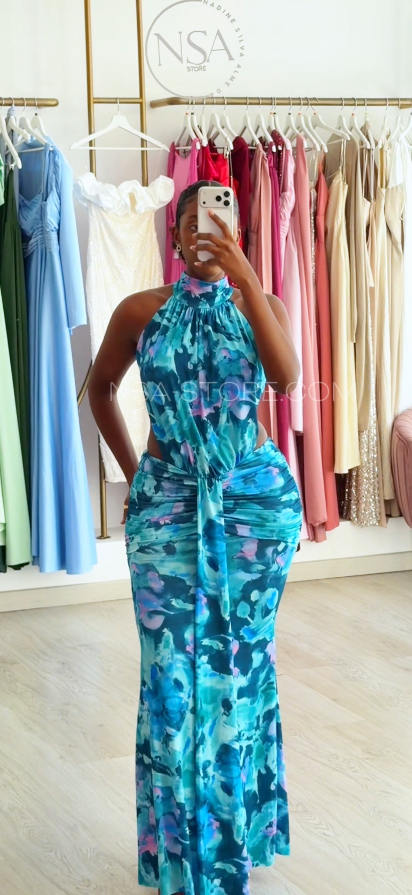 Vestido Tamiriz azul