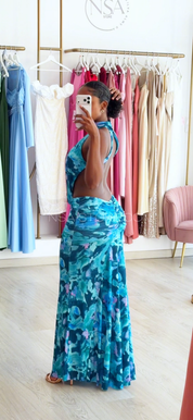 Vestido Tamiriz azul