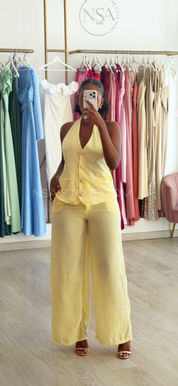 Conjunto Mila Amarelo
