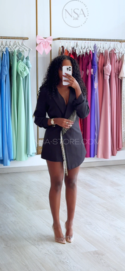 Vestido/Blazer Preto