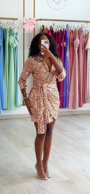 Vestido Bianca Dourado