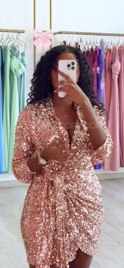 Vestido Bianca Dourado