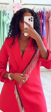 Vestido/Blazer Vermelho - Natal