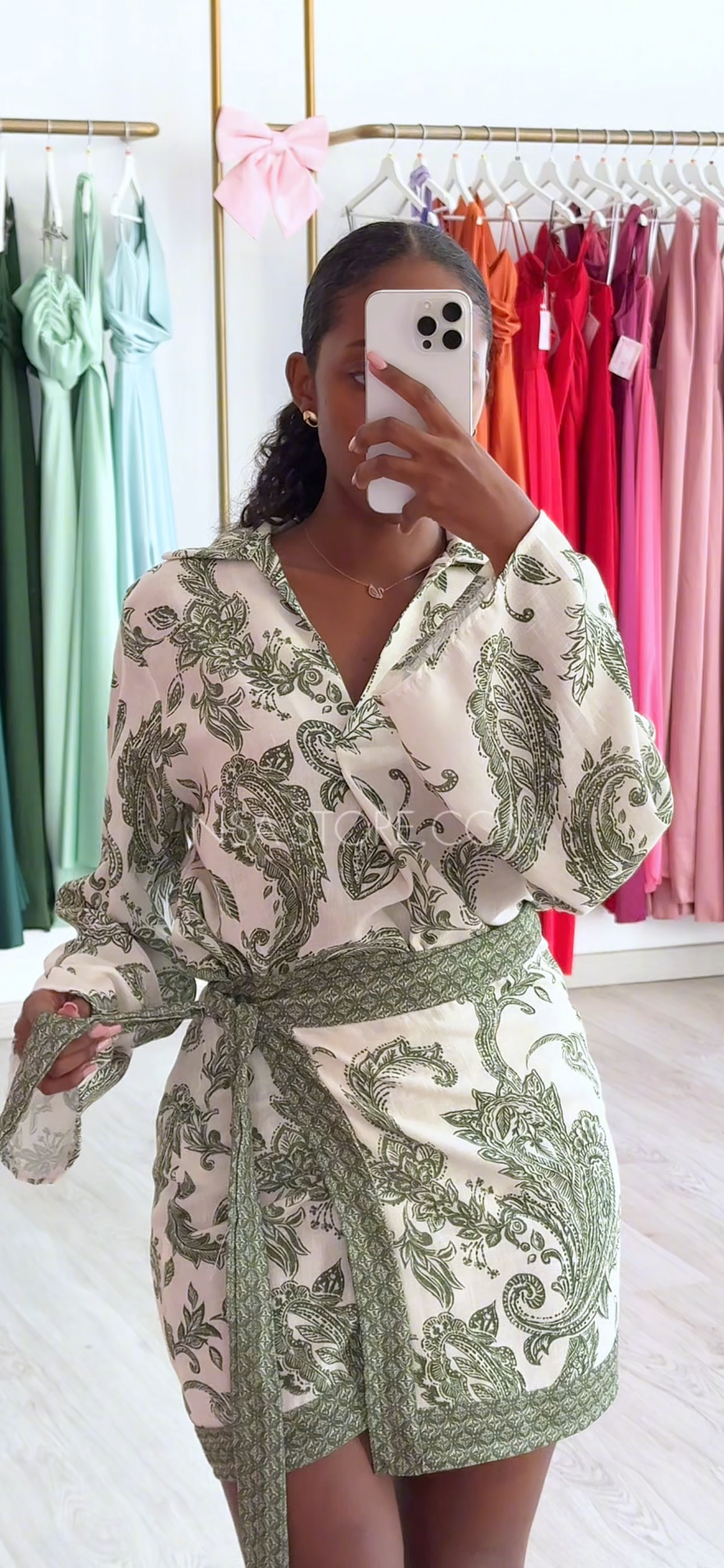 Conjunto Kessy Verde Água