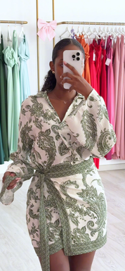 Conjunto Kessy Verde Água