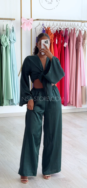 Conjunto Kira Verde Escuro