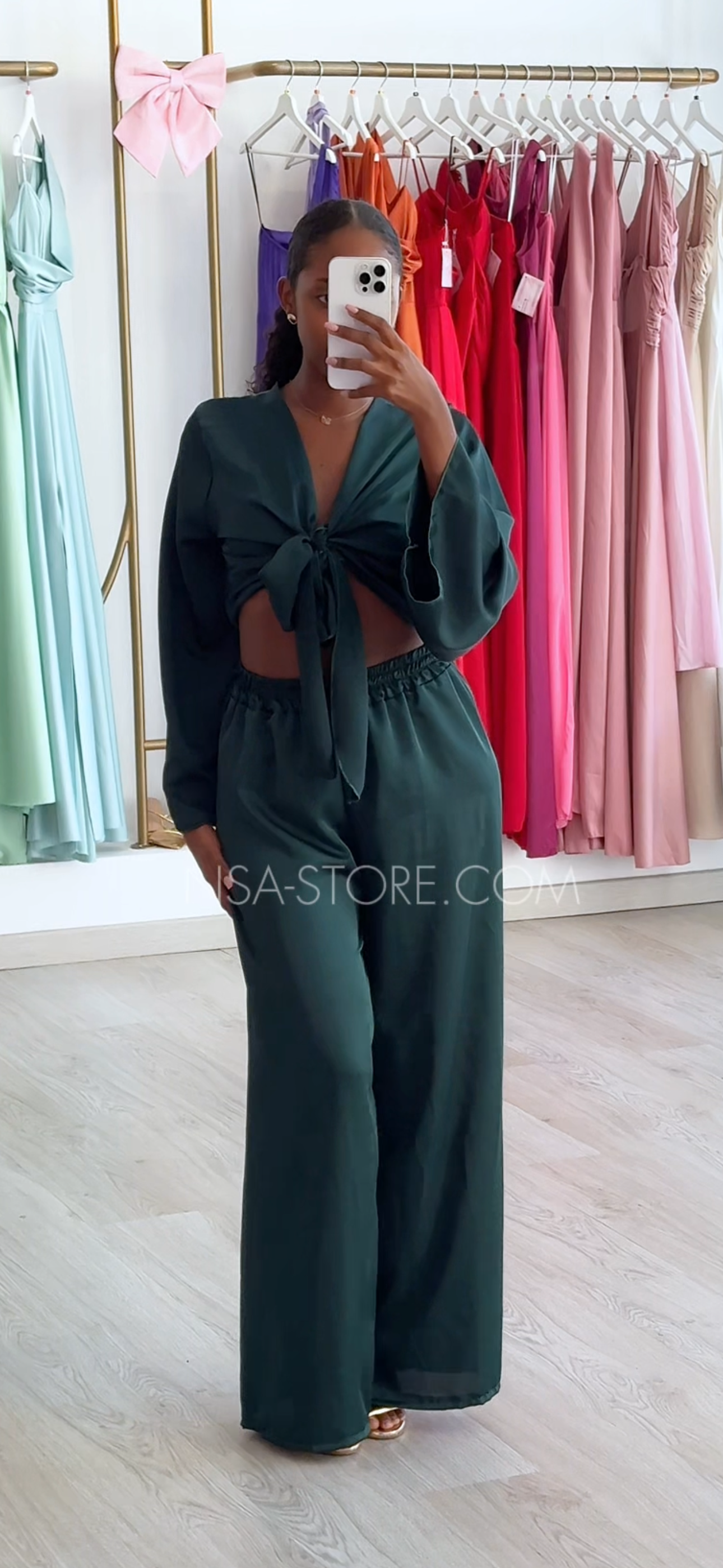 Conjunto Kira Verde Escuro