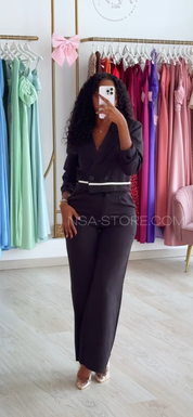 Fato Noemi line Preto