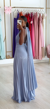 Vestido Bella Azul Bebé