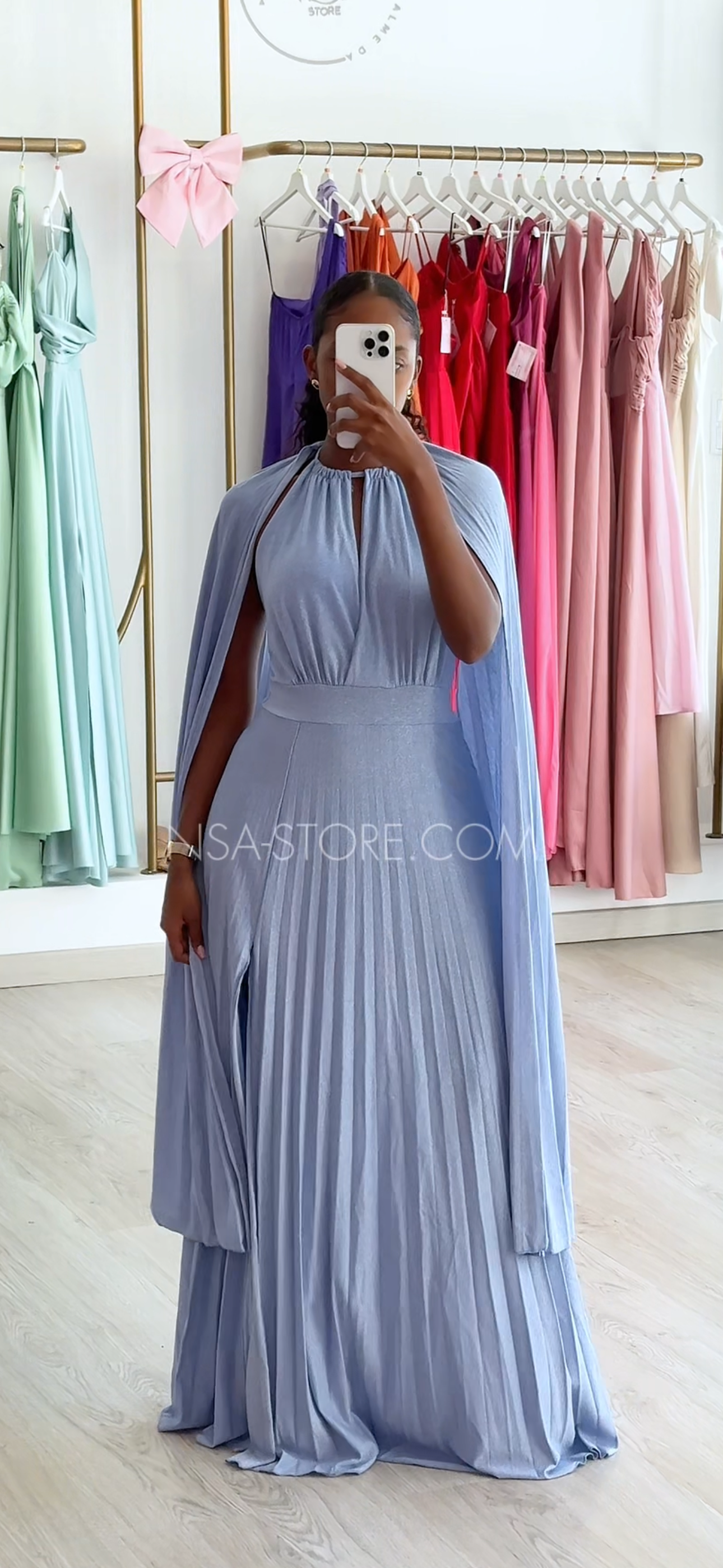 Vestido Bella Azul Bebé