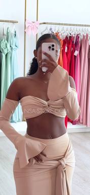 Conjunto Deby Bege