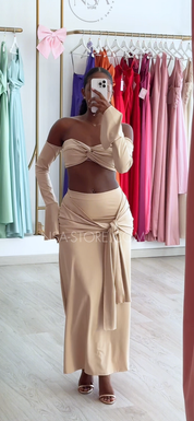 Conjunto Deby Bege