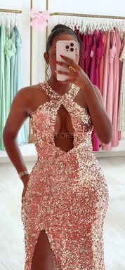 Vestido Tyra Dourado