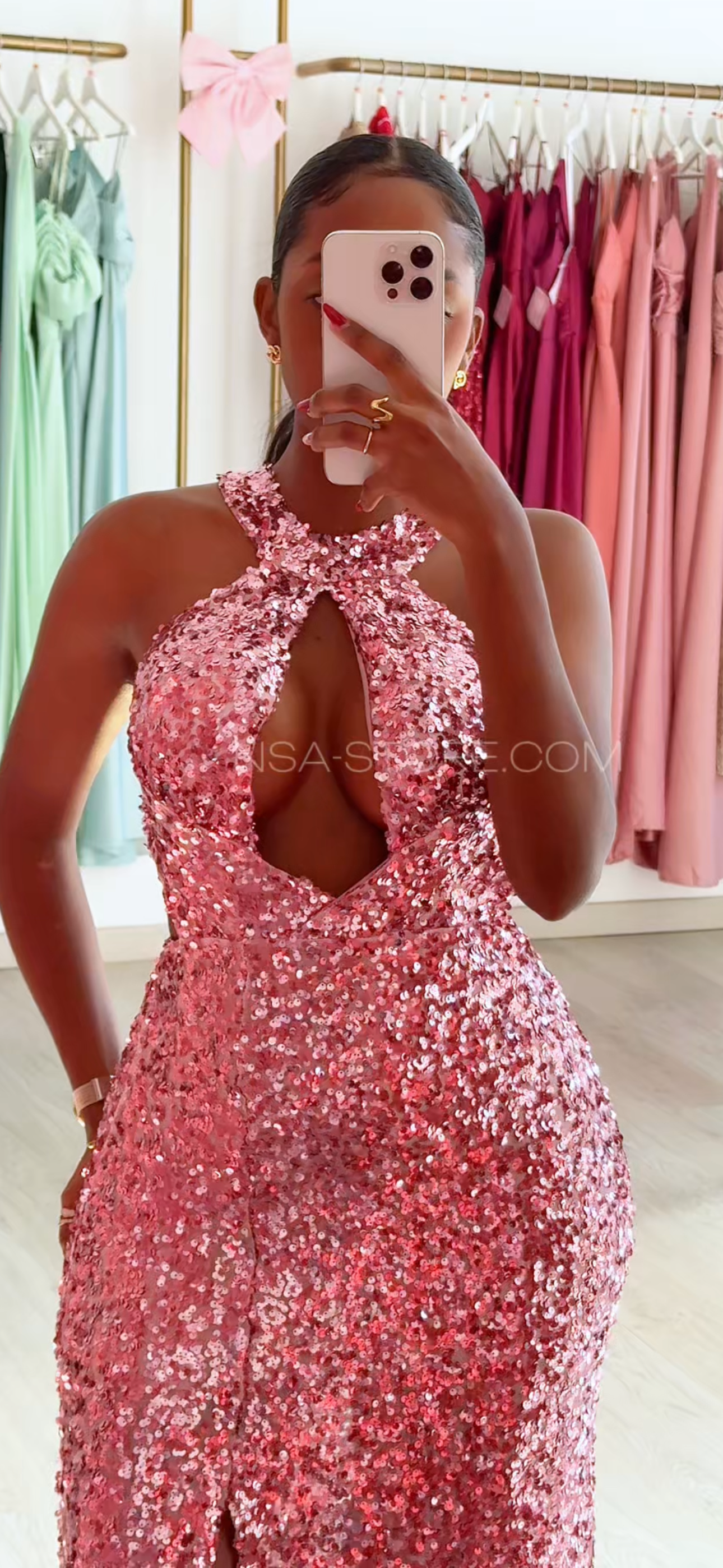 Vestido Tyra Rosa