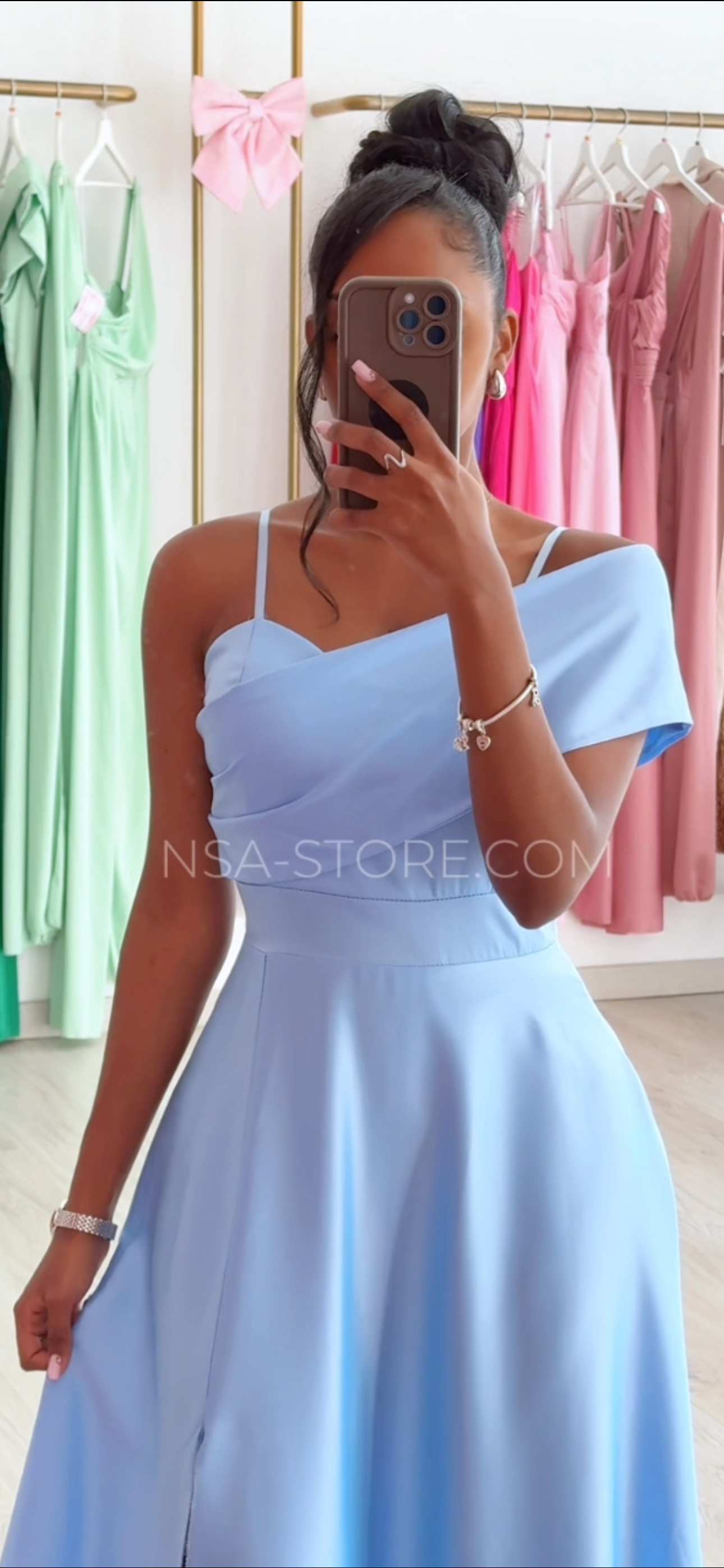 Vestido Indy Azul bebé