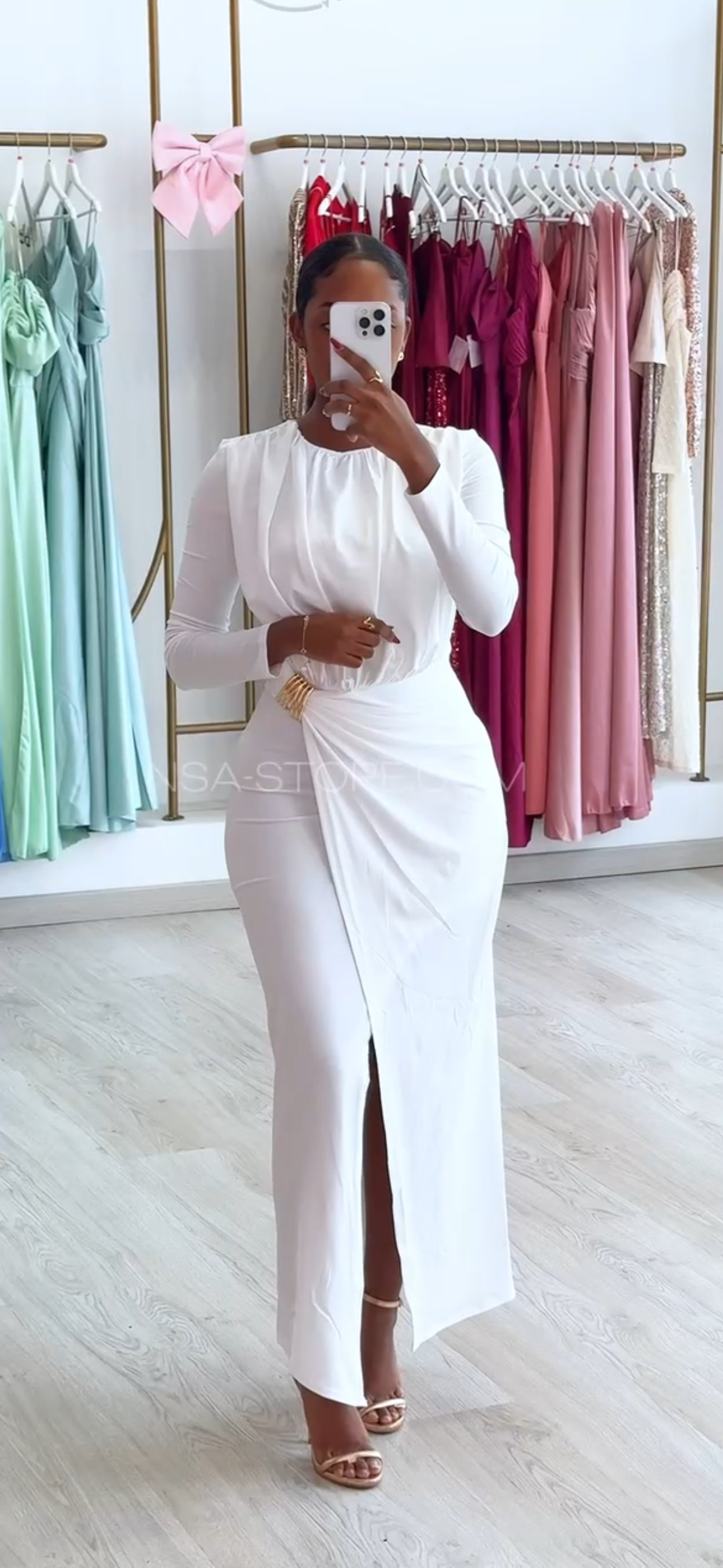 Vestido Vena - Branco