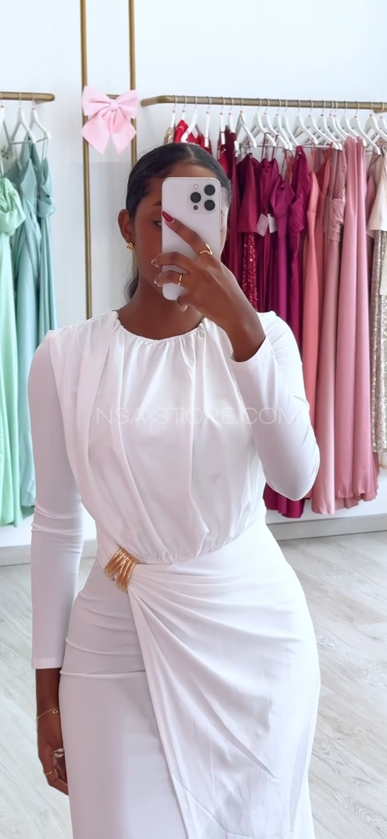 Vestido Vena - Branco