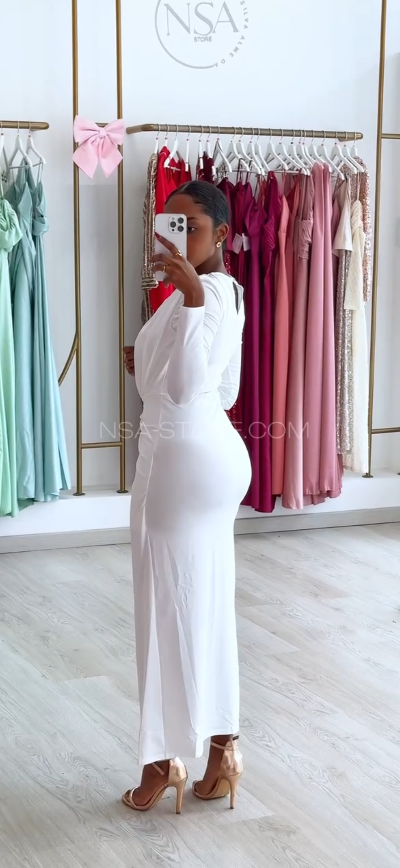 Vestido Vena - Branco