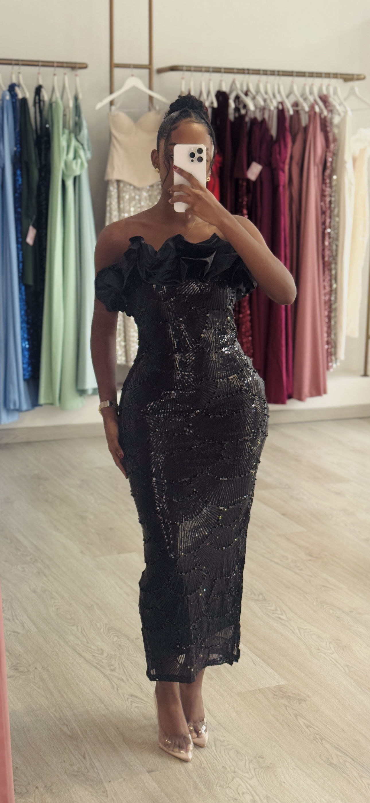 Vestido Serena - Preto