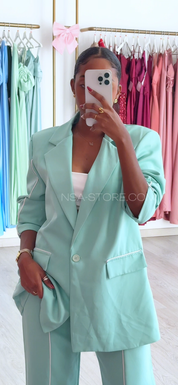 Fato line Verde menta