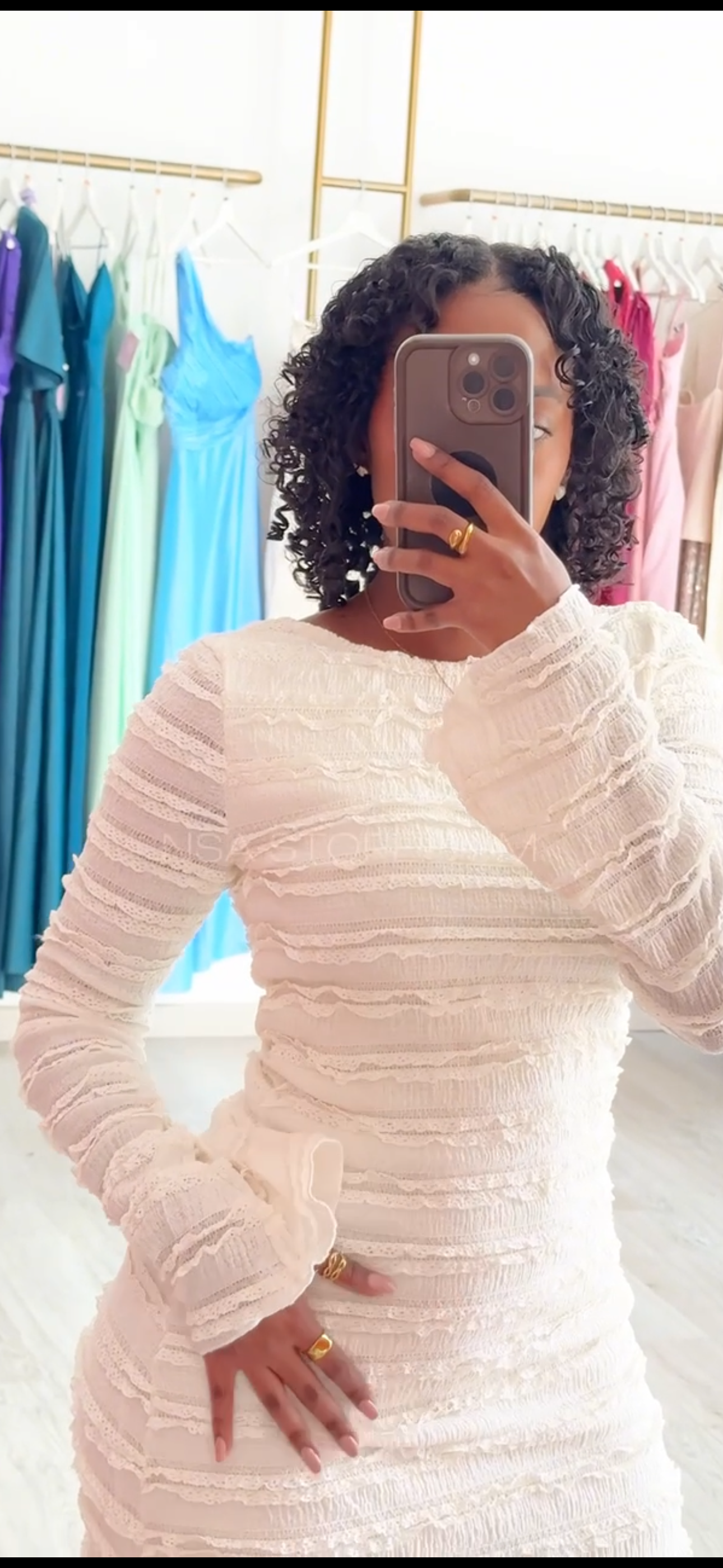 Vestido Ciara Bege