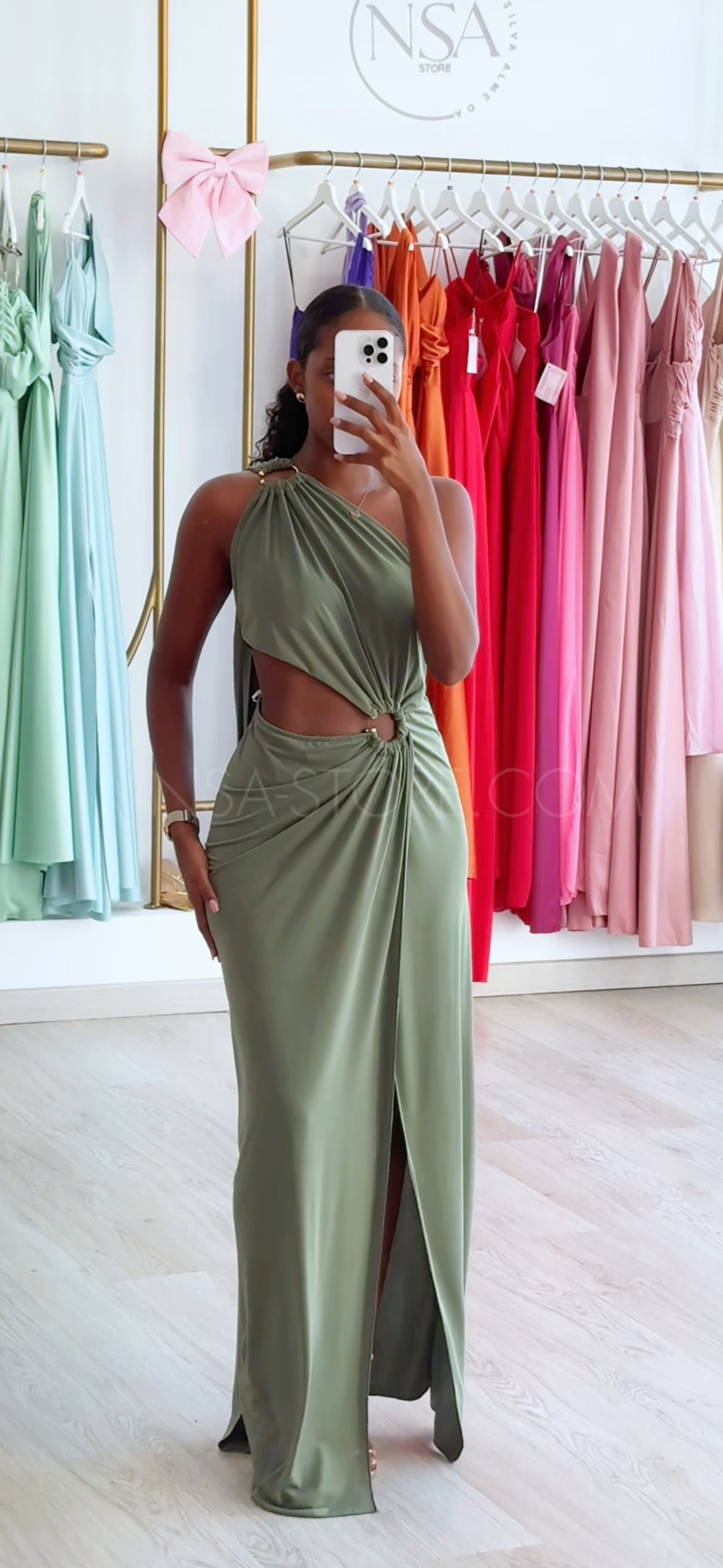 Vestido Mel Verde