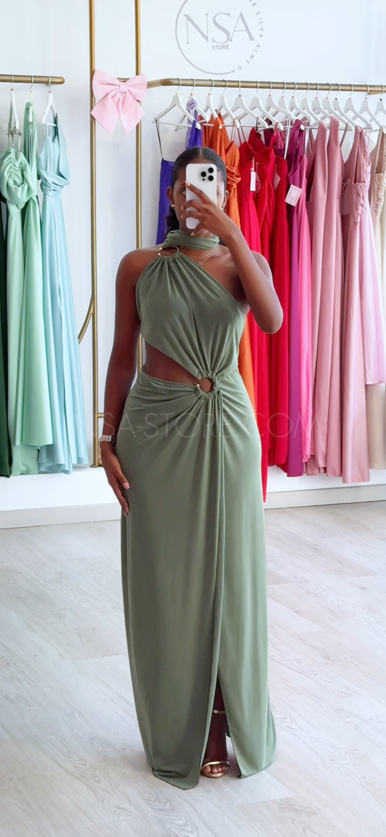 Vestido Mel Verde